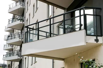 Design Balkongracke Invanding Glas Ae00002259