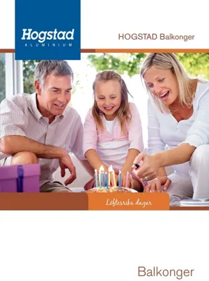 En bild påProduktbroschyr Balkonger