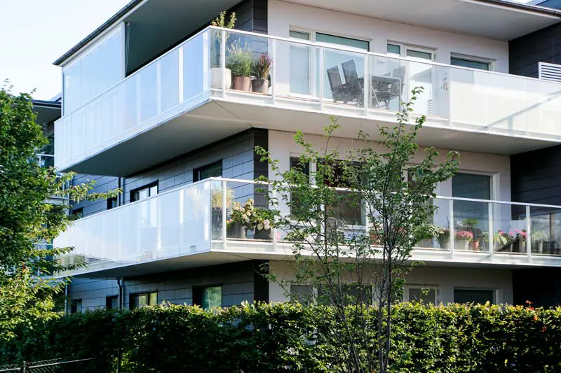 Design Balkongracke Utvandig Glas Ae00002196